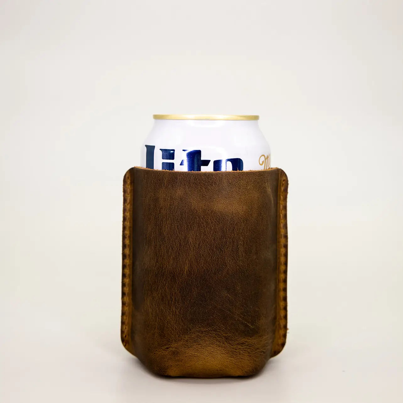 Personalized Leather Can Coolers