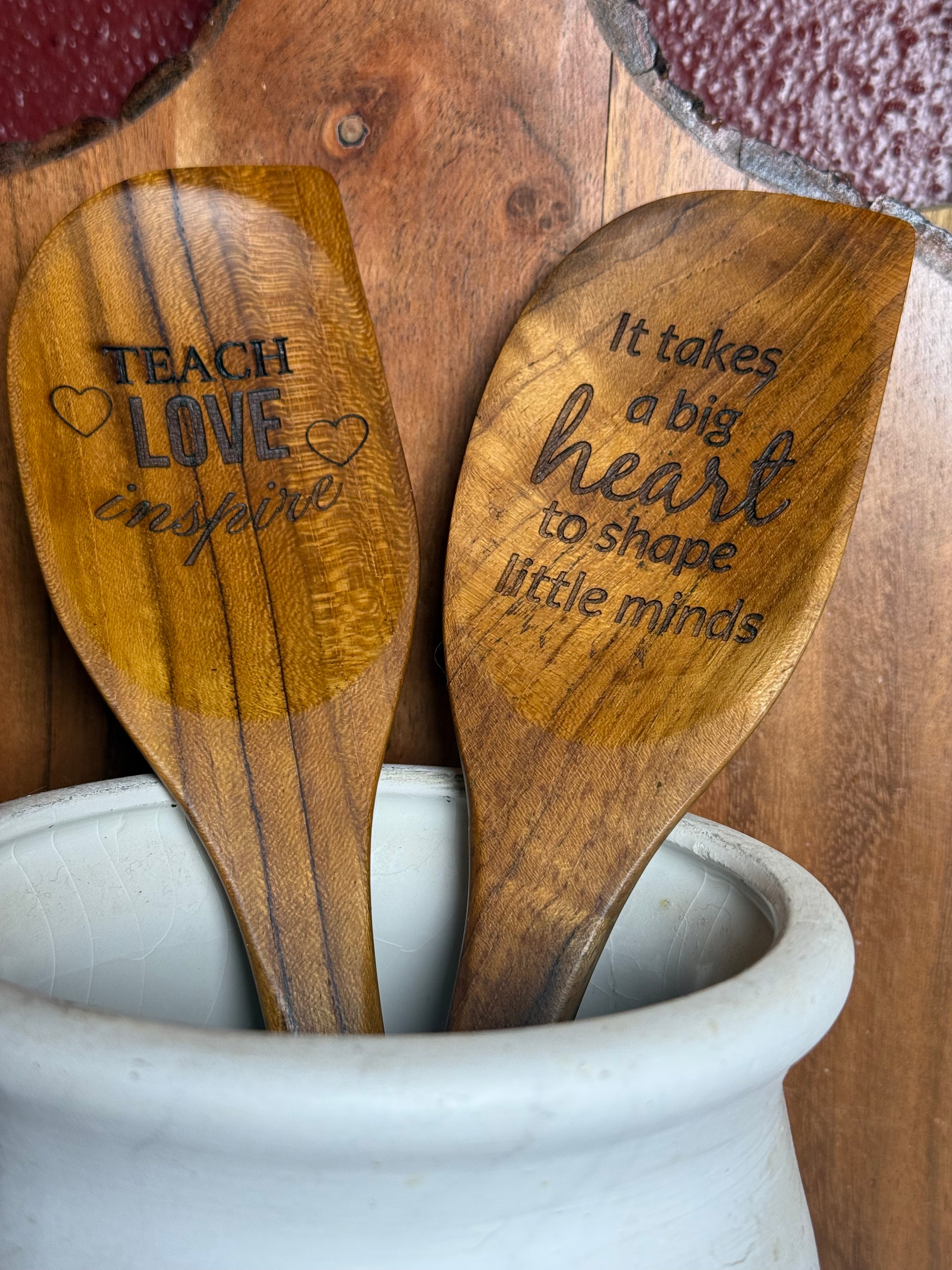 Personalized Teakwood Spoon