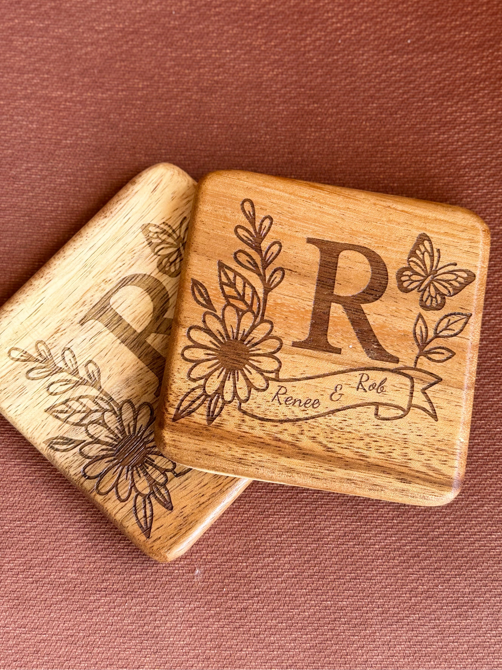 Walnut Coasters (Set of 4)