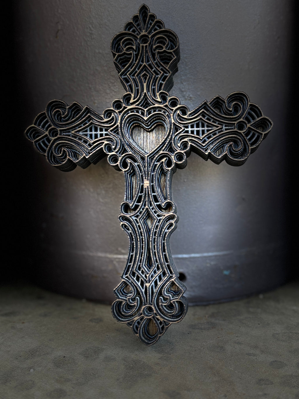 3D Cross Art