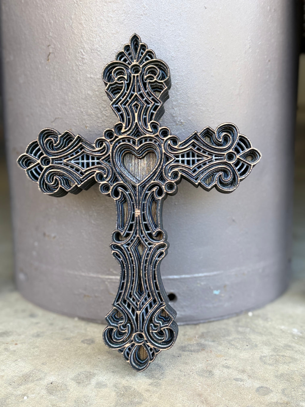 3D Cross Art