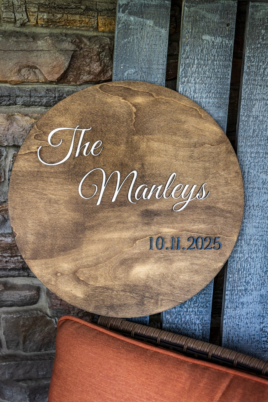 Rustic Wedding Guestbook Sign
