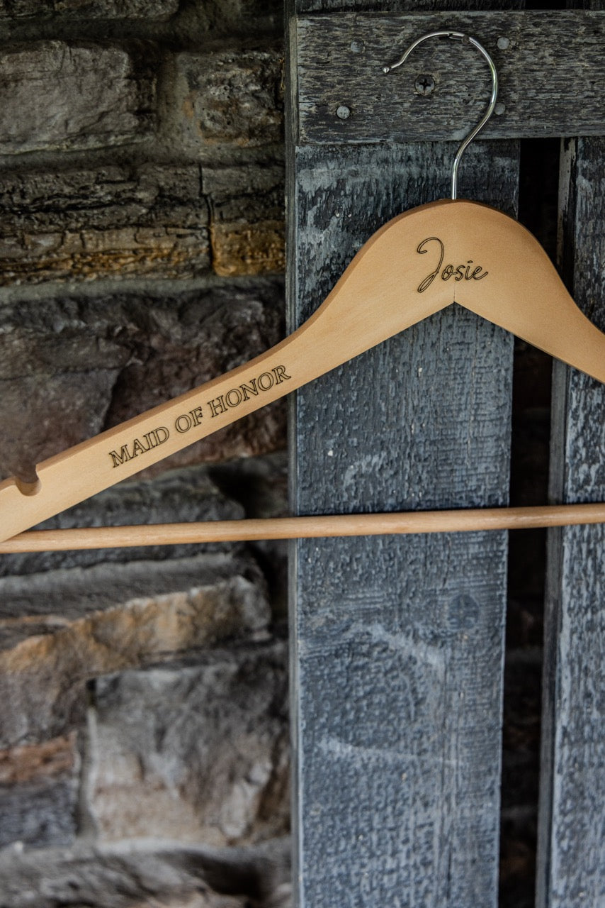Personalized Bridal Hangers