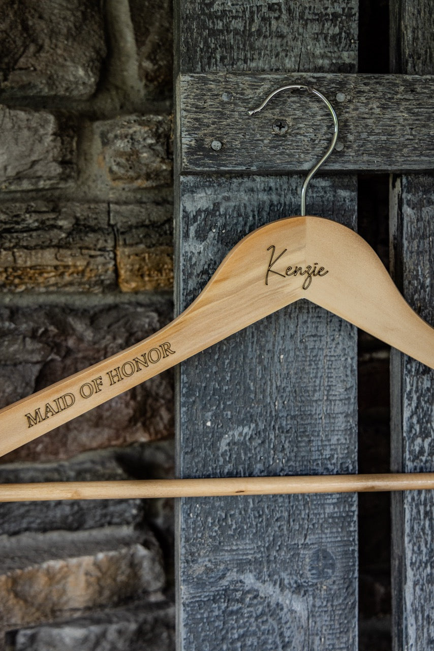 Personalized Bridal Hangers