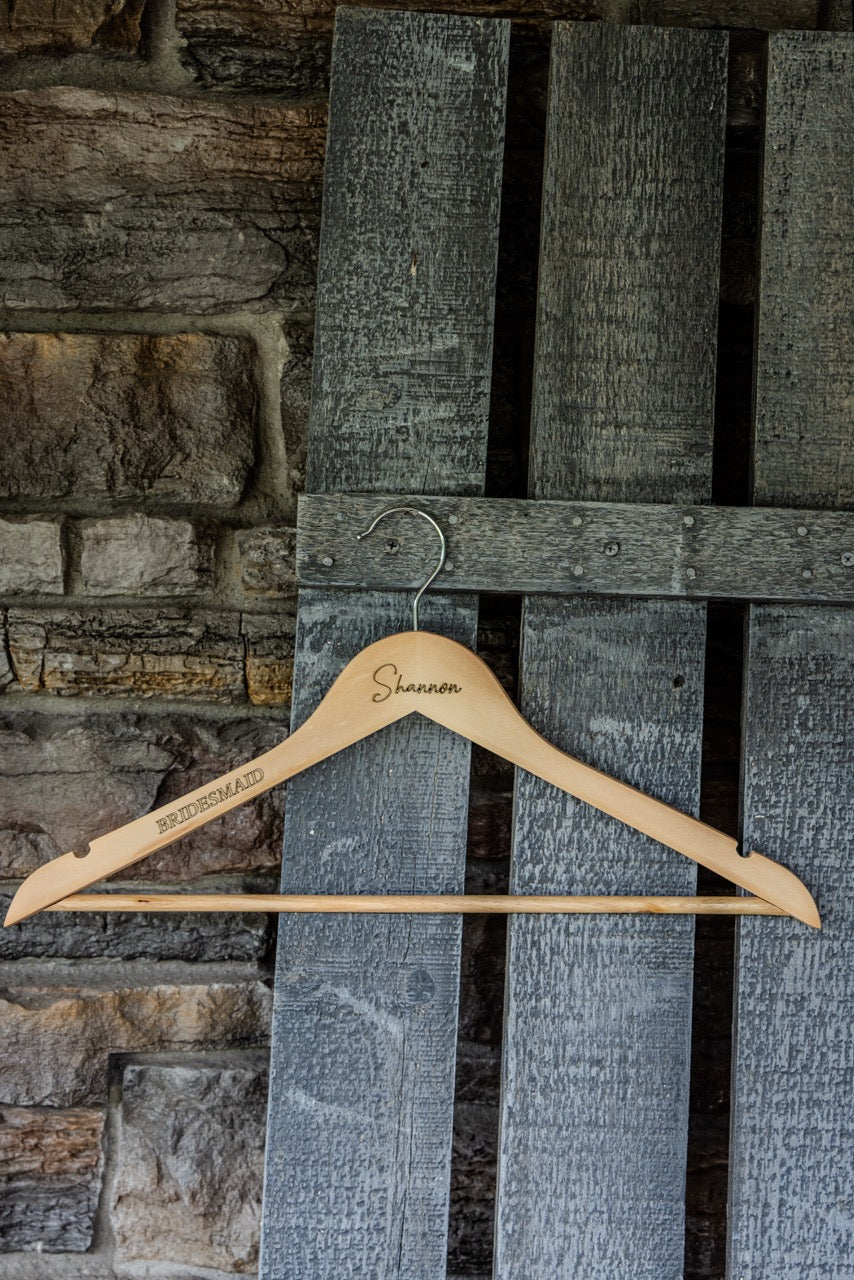 Personalized Bridal Hangers