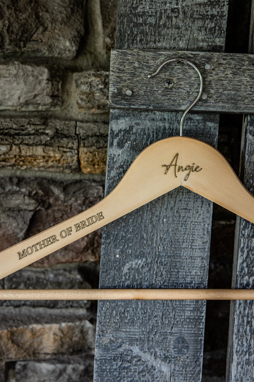 Personalized Bridal Hangers