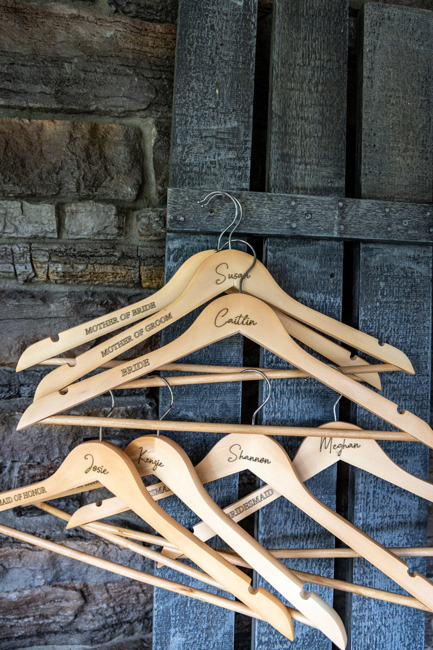 Personalized Bridal Hangers