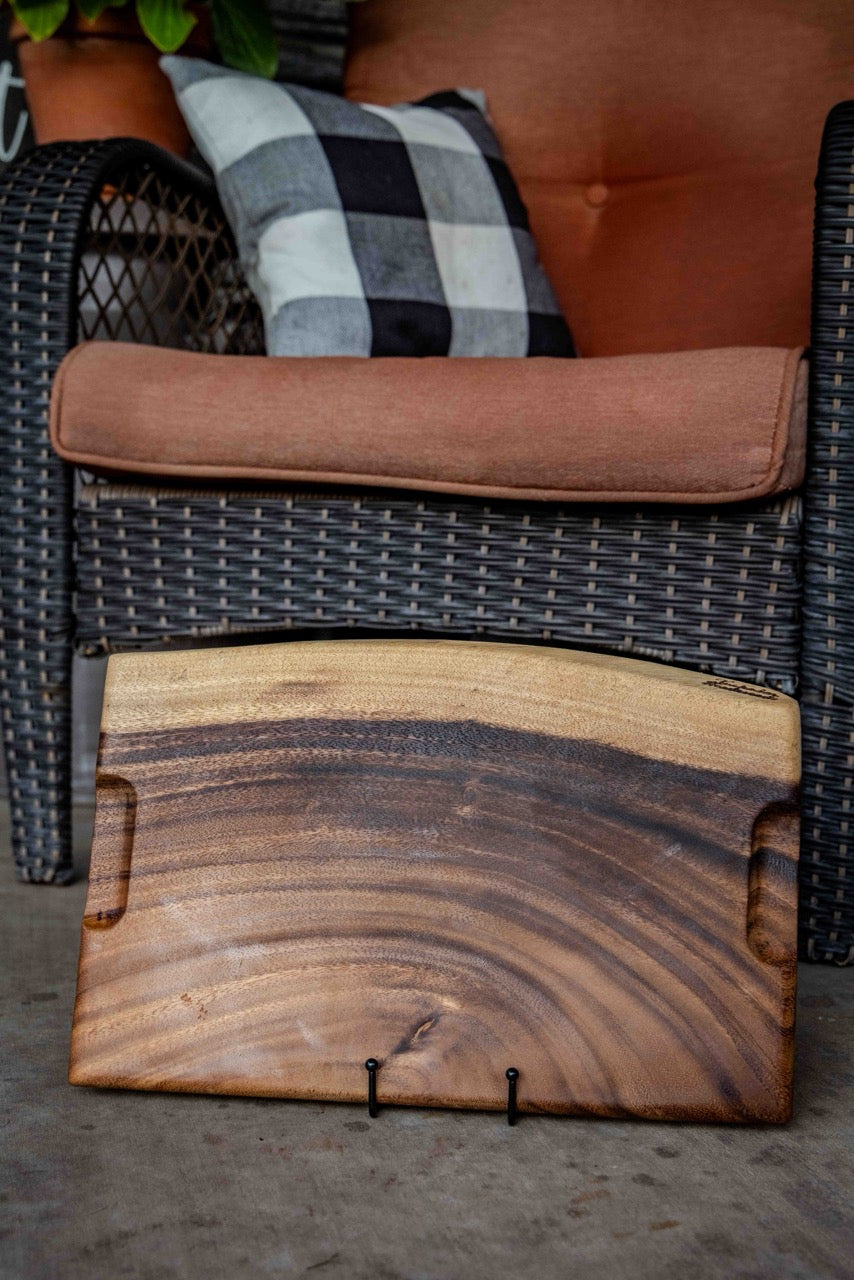 Personalized East Indian Walnut Serving Board
