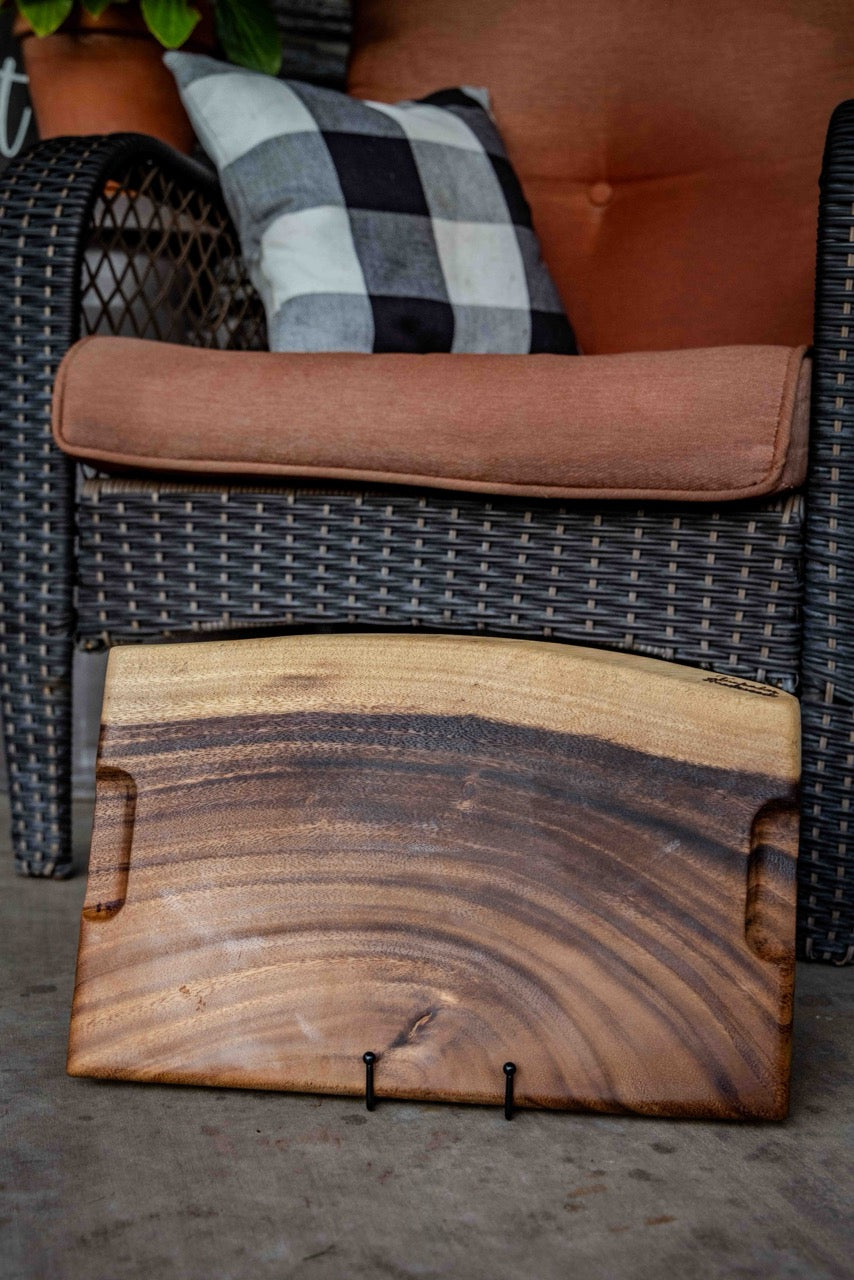 Personalized East Indian Walnut Serving Board