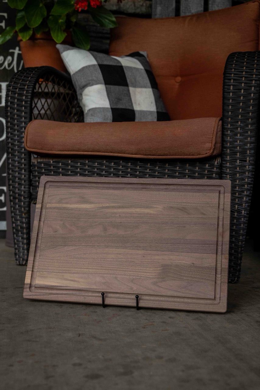 Personalized Walnut or Cherry Cutting Board