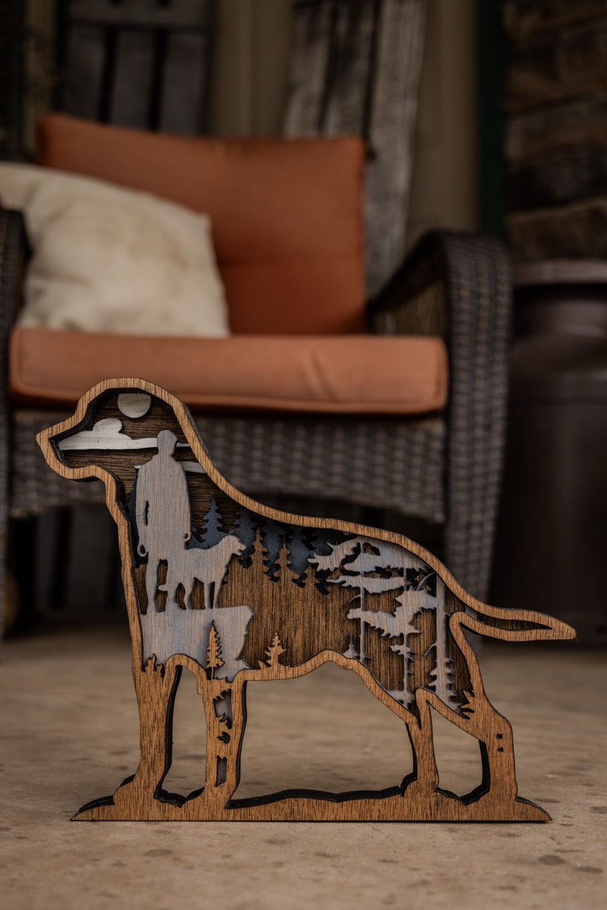 3D Labrador Decor