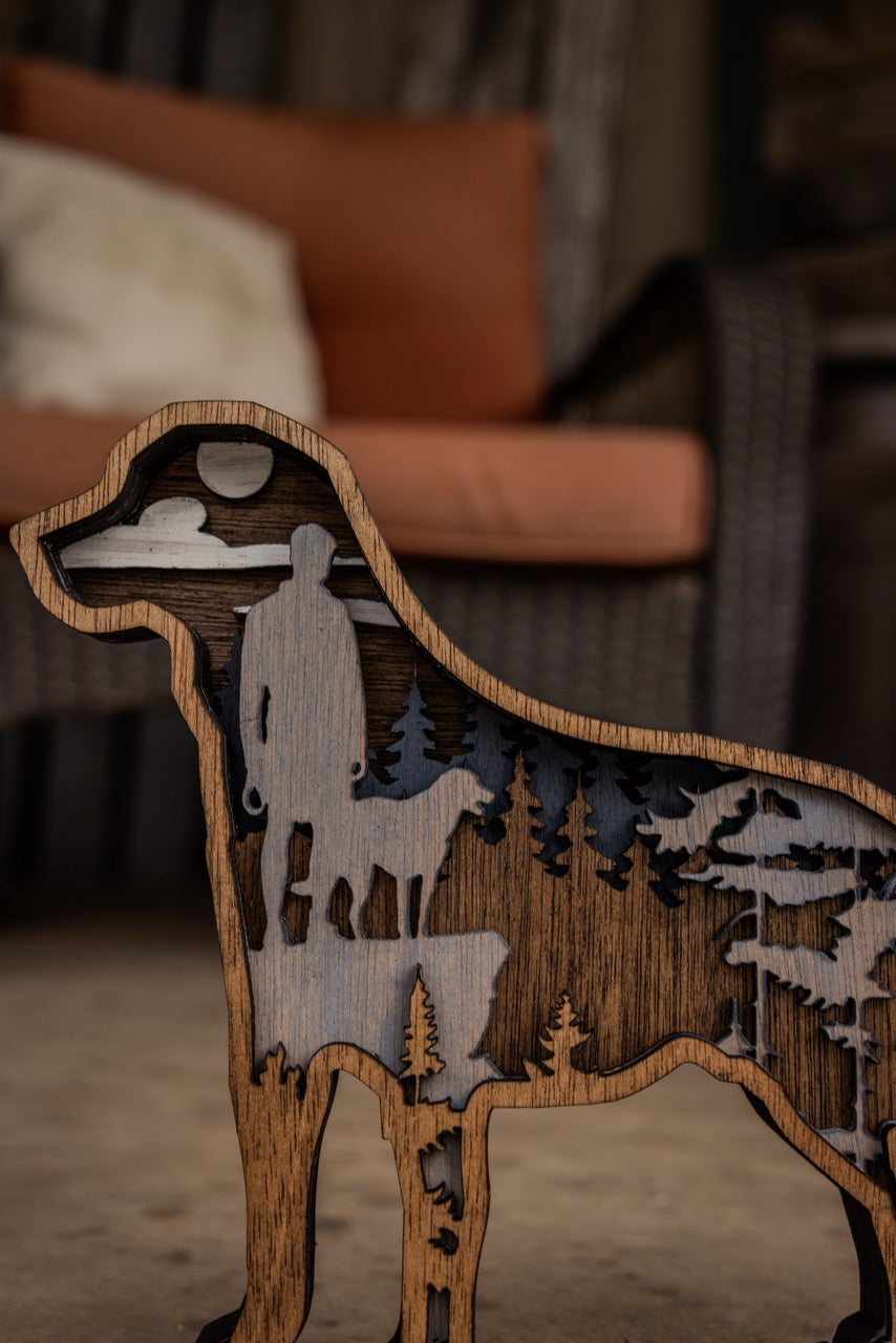 3D Labrador Decor