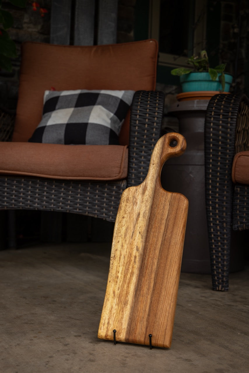 Personalized Walnut Live Edge Bread or Appetizer Board