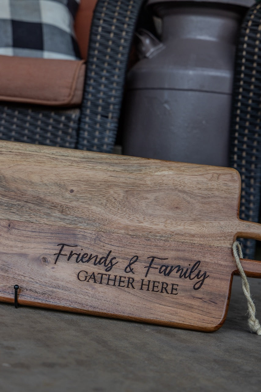 Mountain Scene Serving Board - Ready to Ship