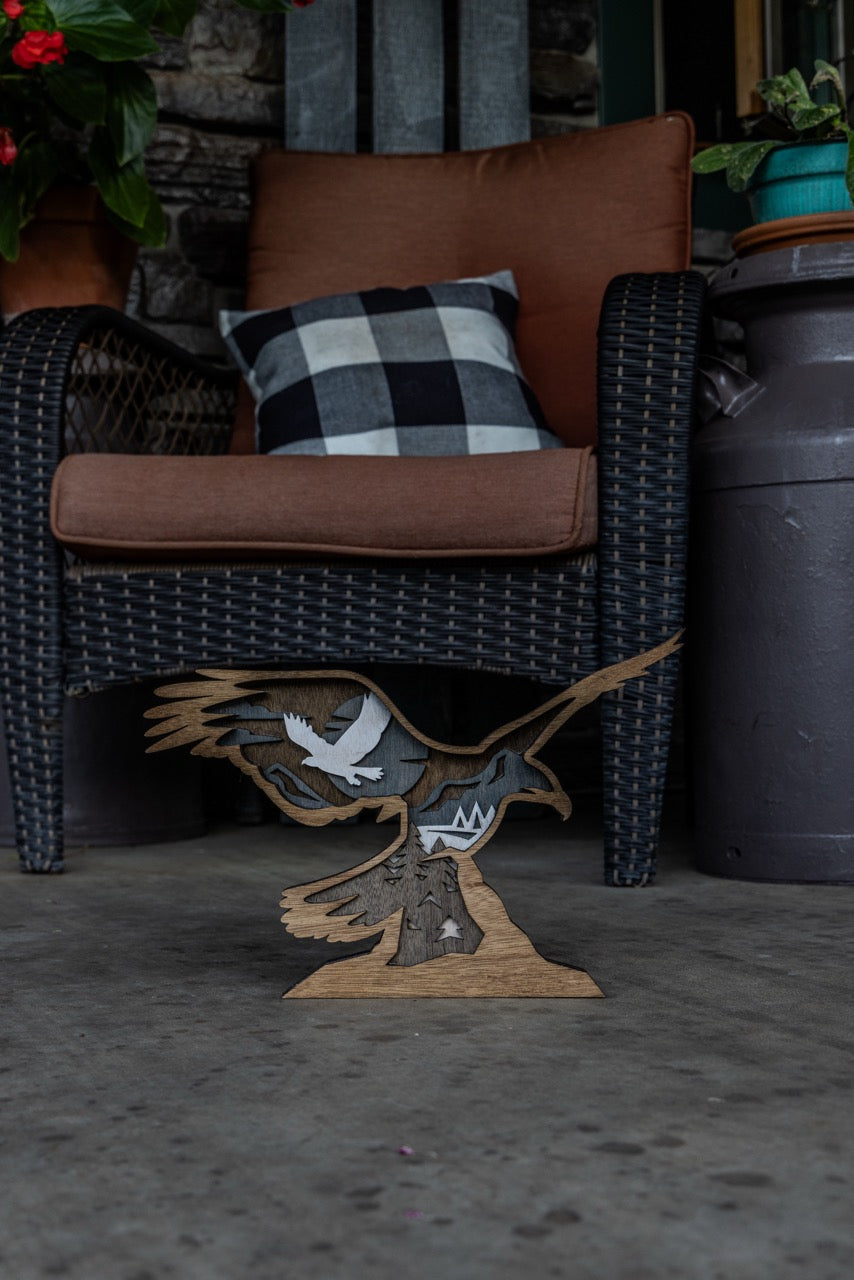 3D Eagle Decor