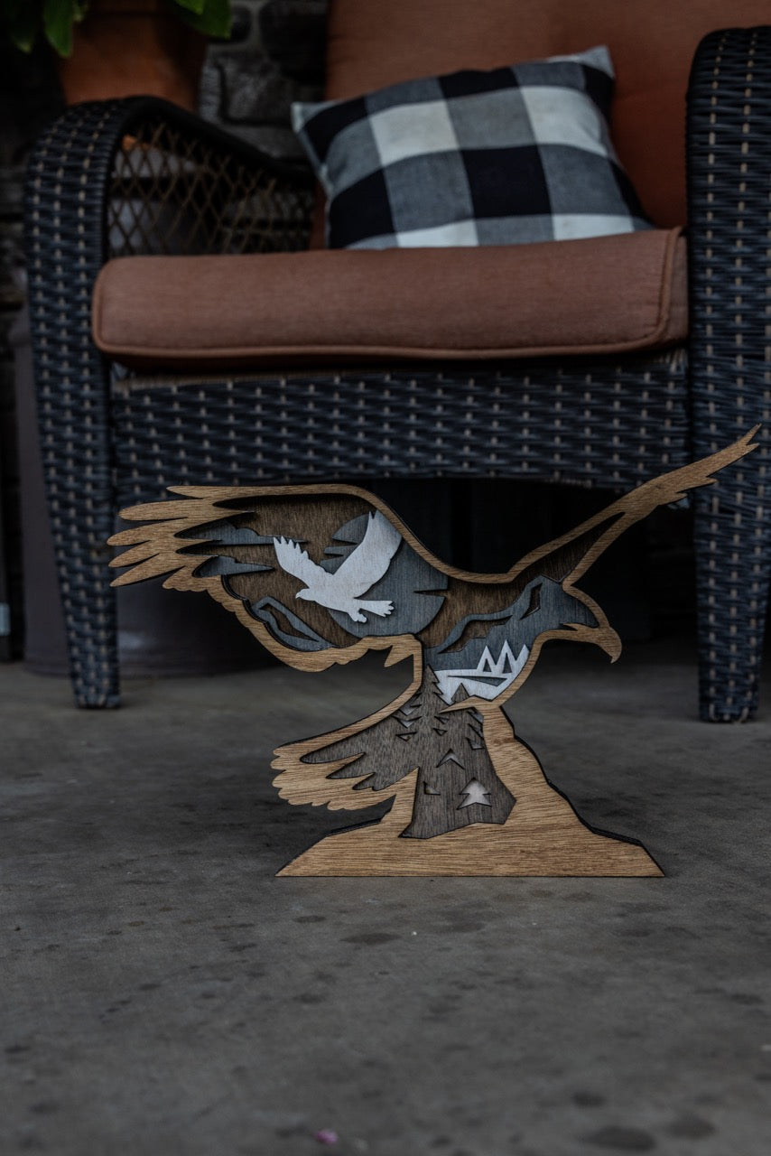 3D Eagle Decor