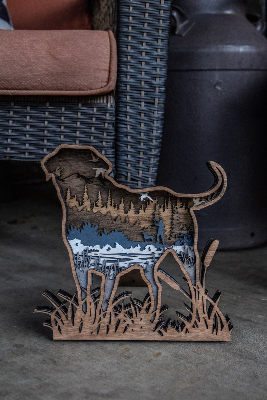 3D Labrador Decor
