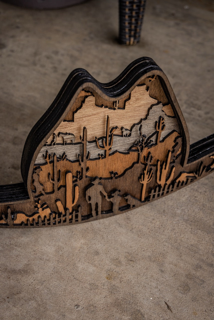 3D Western Hat Decor