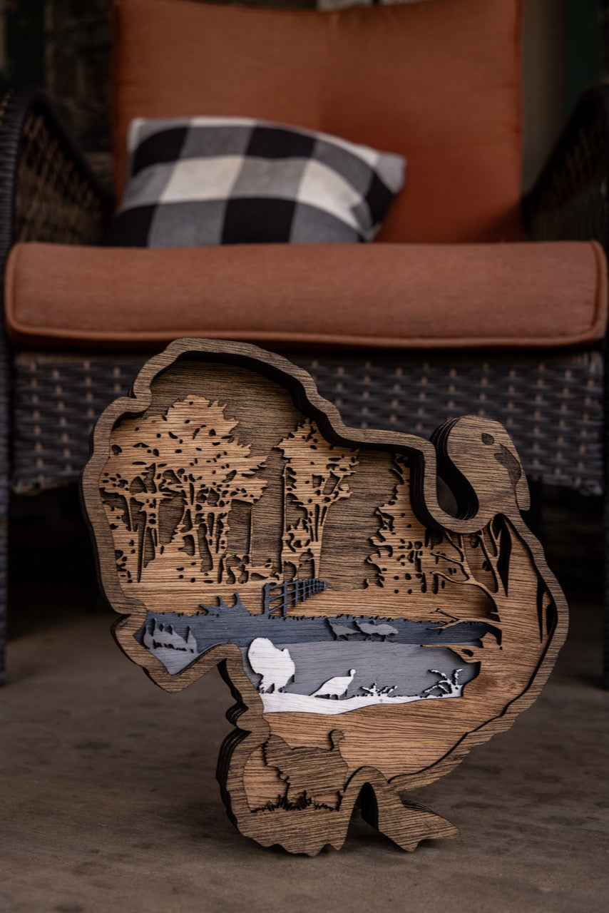 3D Turkey Art