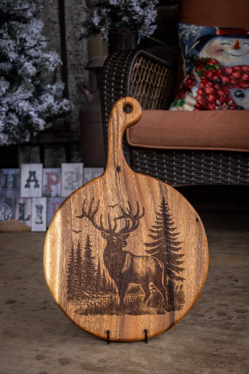 Backcountry Elk Serving Board