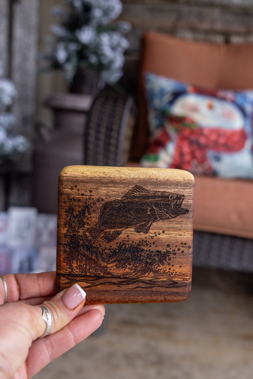 Bass Coasters (Set of 4)