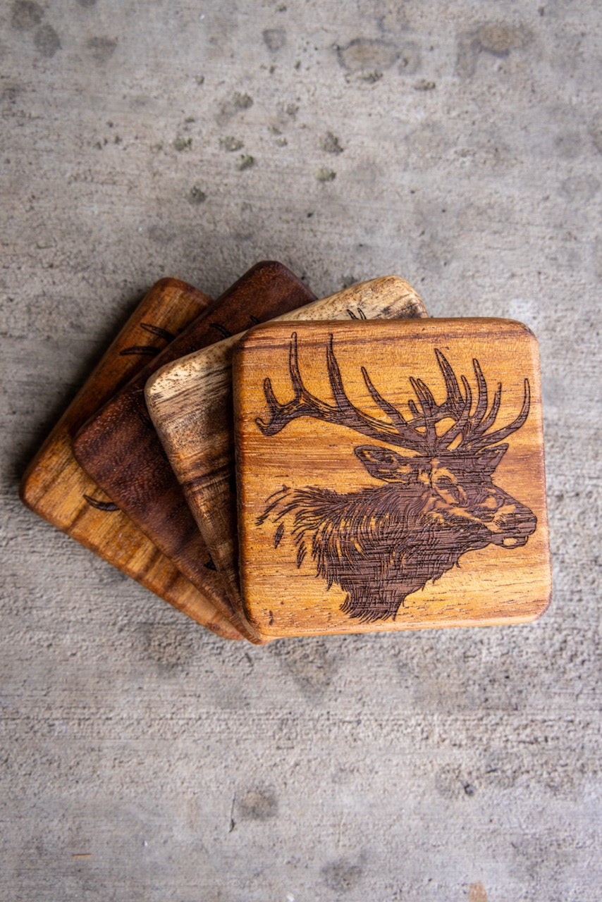 Elk Coasters (Set of 4)