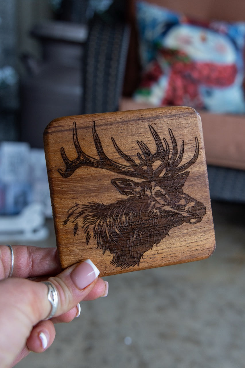 Elk Coasters (Set of 4)