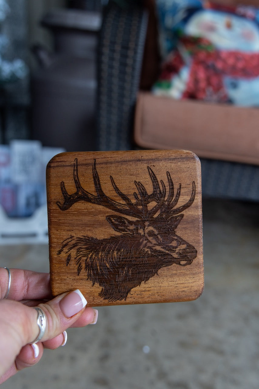 Elk Coasters (Set of 4)