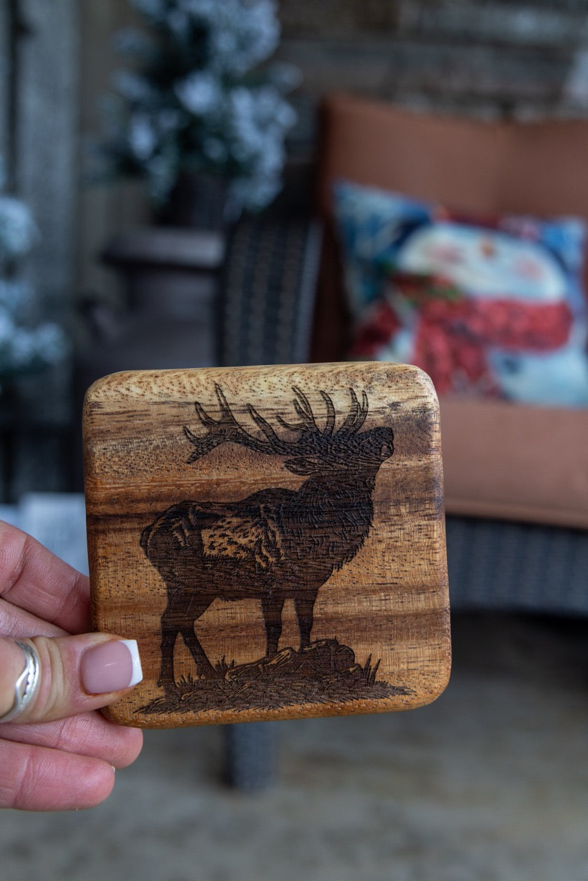 Elk Coasters (Set of 4)