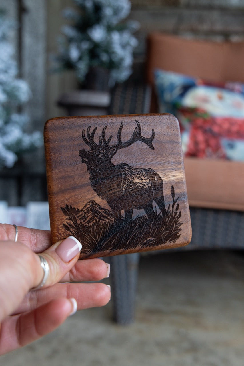 Elk Coasters (Set of 4)