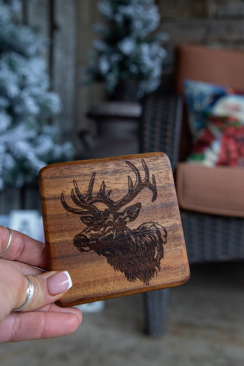 Elk Coasters (Set of 4)