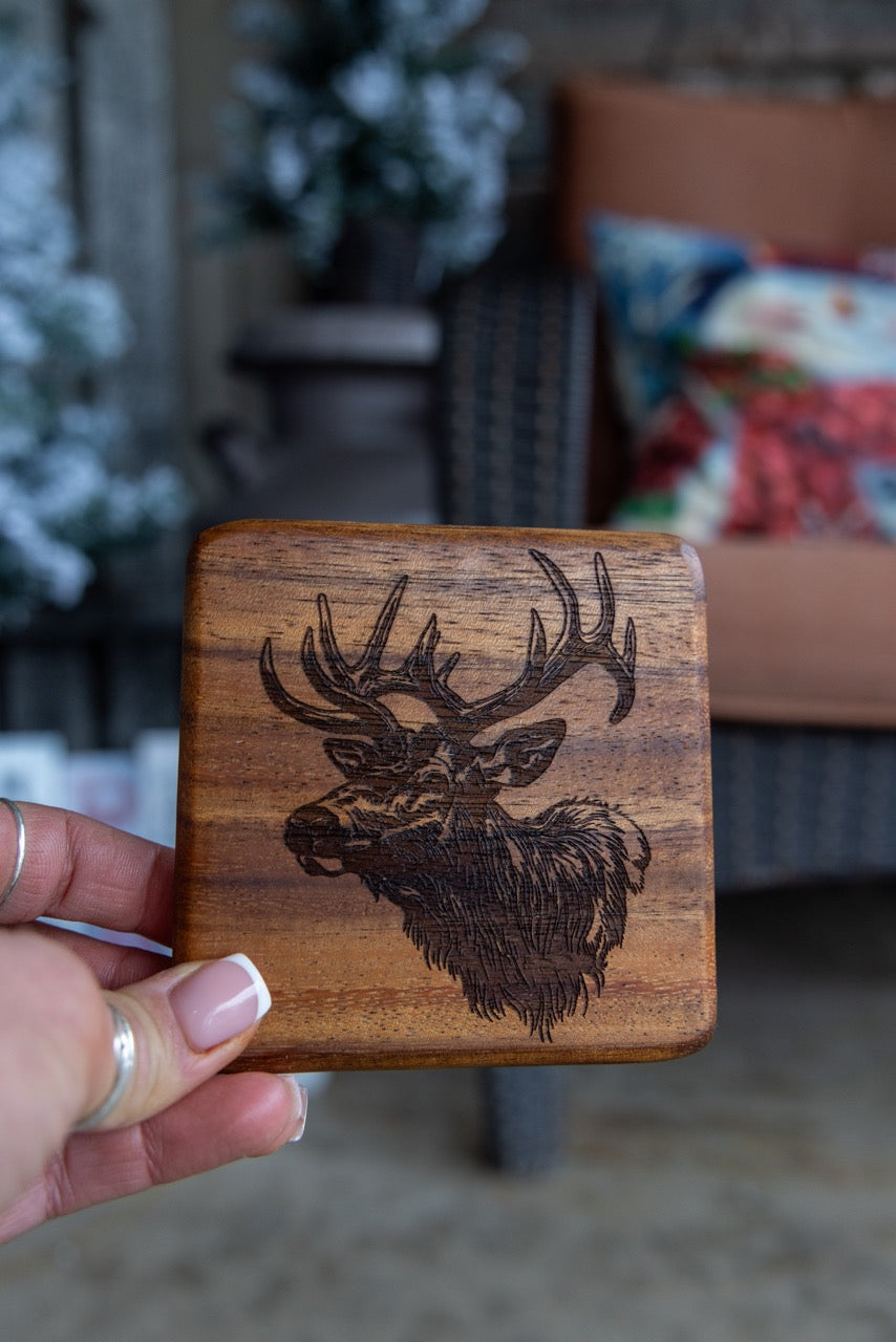 Elk Coasters (Set of 4)