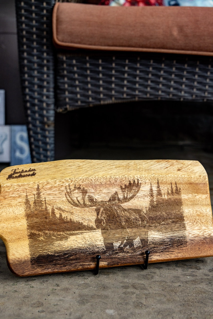 Yukon Moose Serving Board