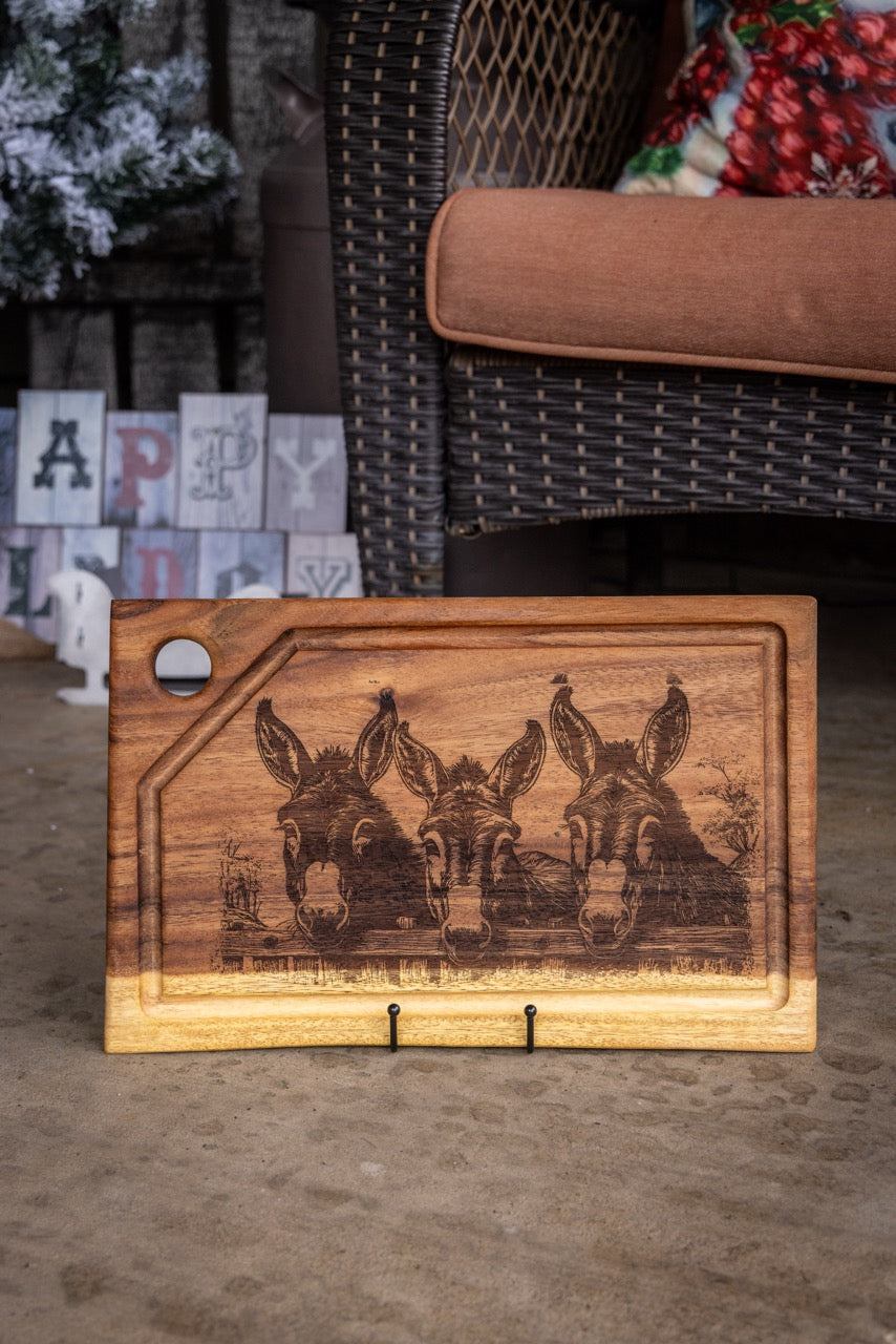 Western Mule Serving Board