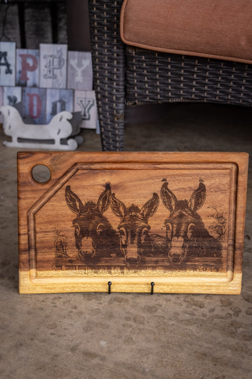 Western Mule Serving Board