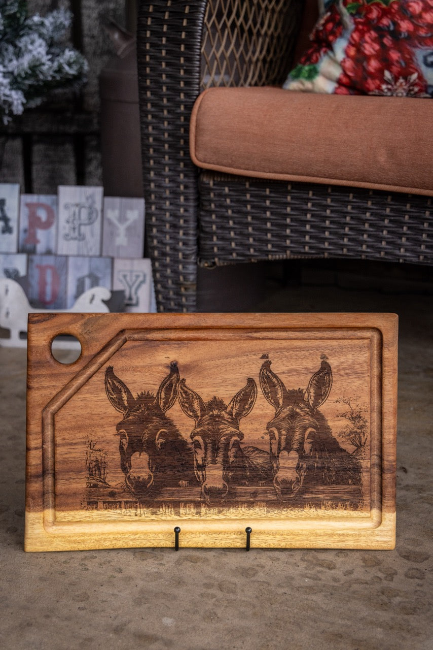Western Mule Serving Board