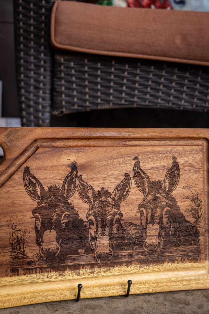 Western Mule Serving Board