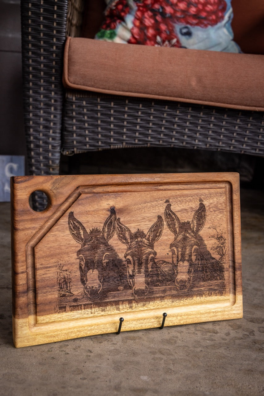 Western Mule Serving Board