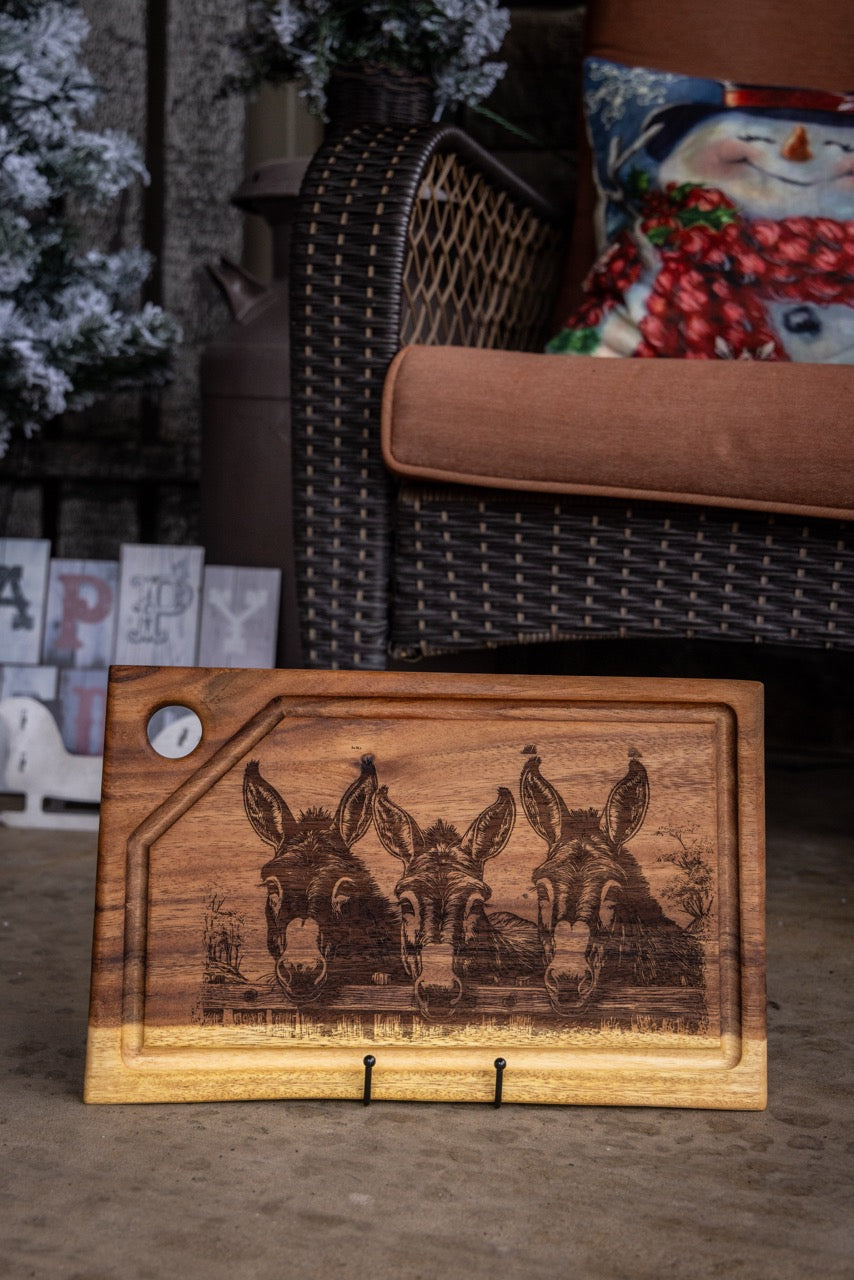 Western Mule Serving Board