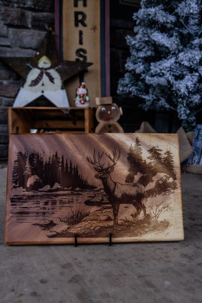 Deer Forest Serving Board