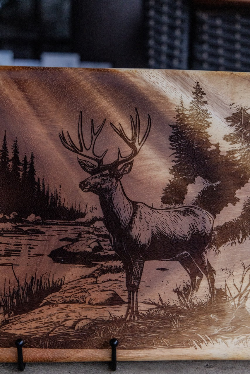 Deer Forest Serving Board