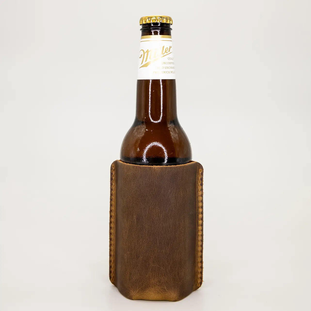 Personalized Leather Can Coolers